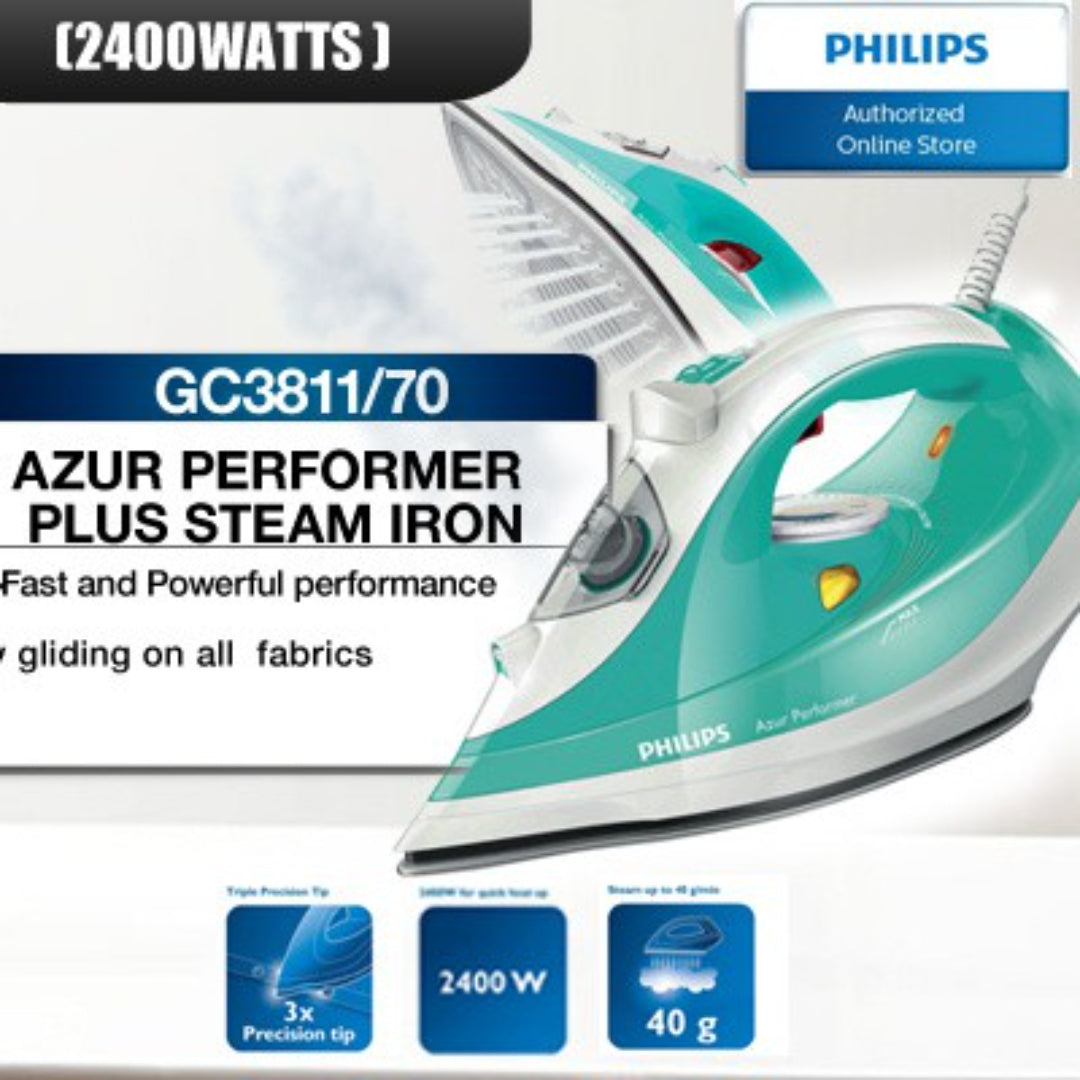 *Ready Stock* Azur Performer Plus Steam Iron - GC3811/70