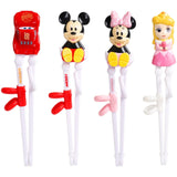 Authentic Disney Kids 3D learning chopsticks / Children Tableware
