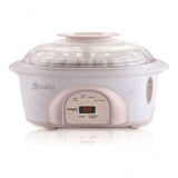 Electric Stewing & Steaming Cooker, 2 x 0.6-Litre + 1 x 1.6-Litre Model 1694