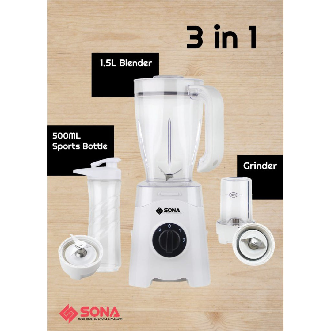 1.5L 3 IN 1 BLENDER SB 3021