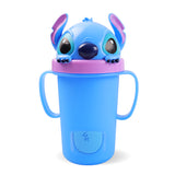 3D 300ml Kid Learning Drinking Straw Water Cup Water Bottle * Comes with water bottle strap*