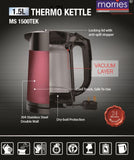 1.5L Thermo Kettle MS 1500TEK