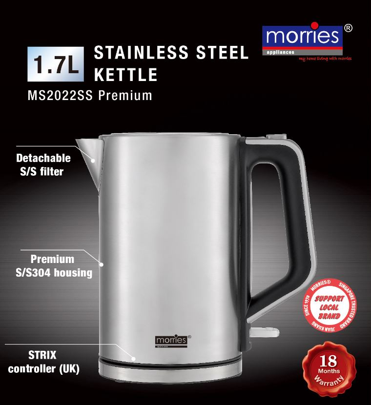 1.7L Electric Kettle MS-2022SS