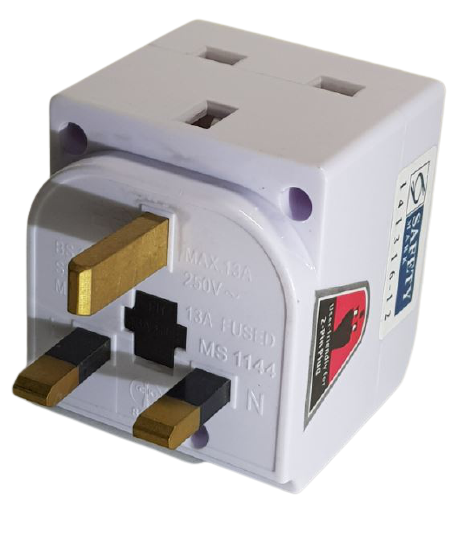 Bundle of 2 - CK 3Way 13A Adapter CK8396/CK8398