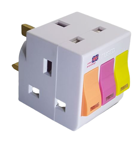 CK 3Way Adapter W/Switch CK8663