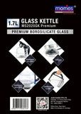 1.7L Glass Kettle MS 2020GK Premium