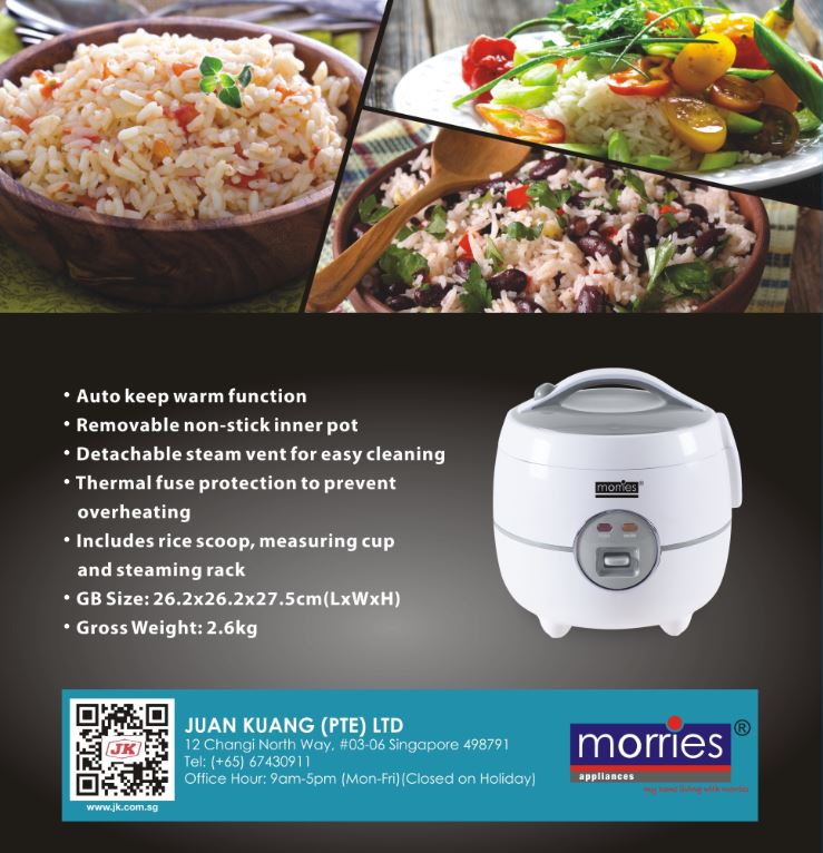 1.0L Mini Deluxe Rice Cooker MS-RC100R