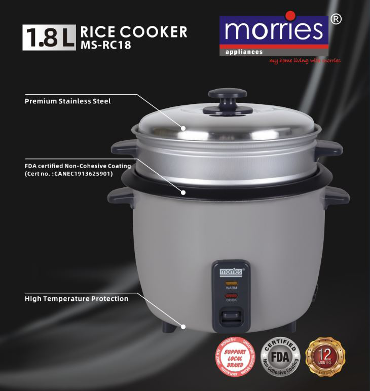 0.6/1.0/1.5/1.8L Traditional Rice Cooker (MS-RC06, MS-RC10, MS-RC15, MS-RC-18)