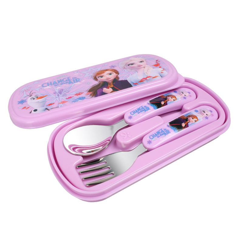 Baby Kids Fork Spoon Cutlery Set (for Travel )