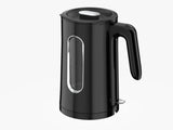 Morries 1.5L Double Wall Borosilicate Glass & Cordless Kettle MSCJ608BK