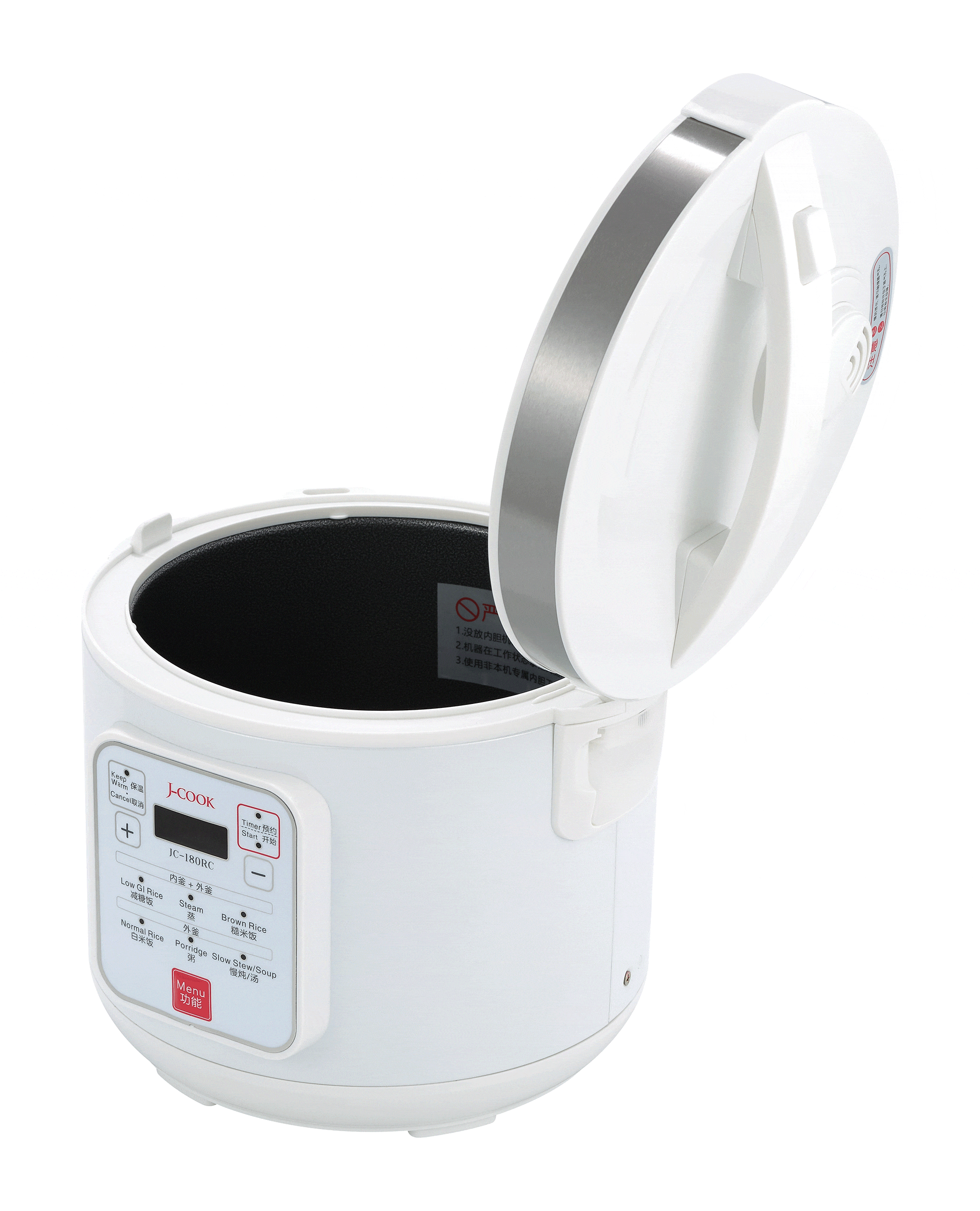 J-Cook 1.8L Low GI Rice Cooker JC180RC