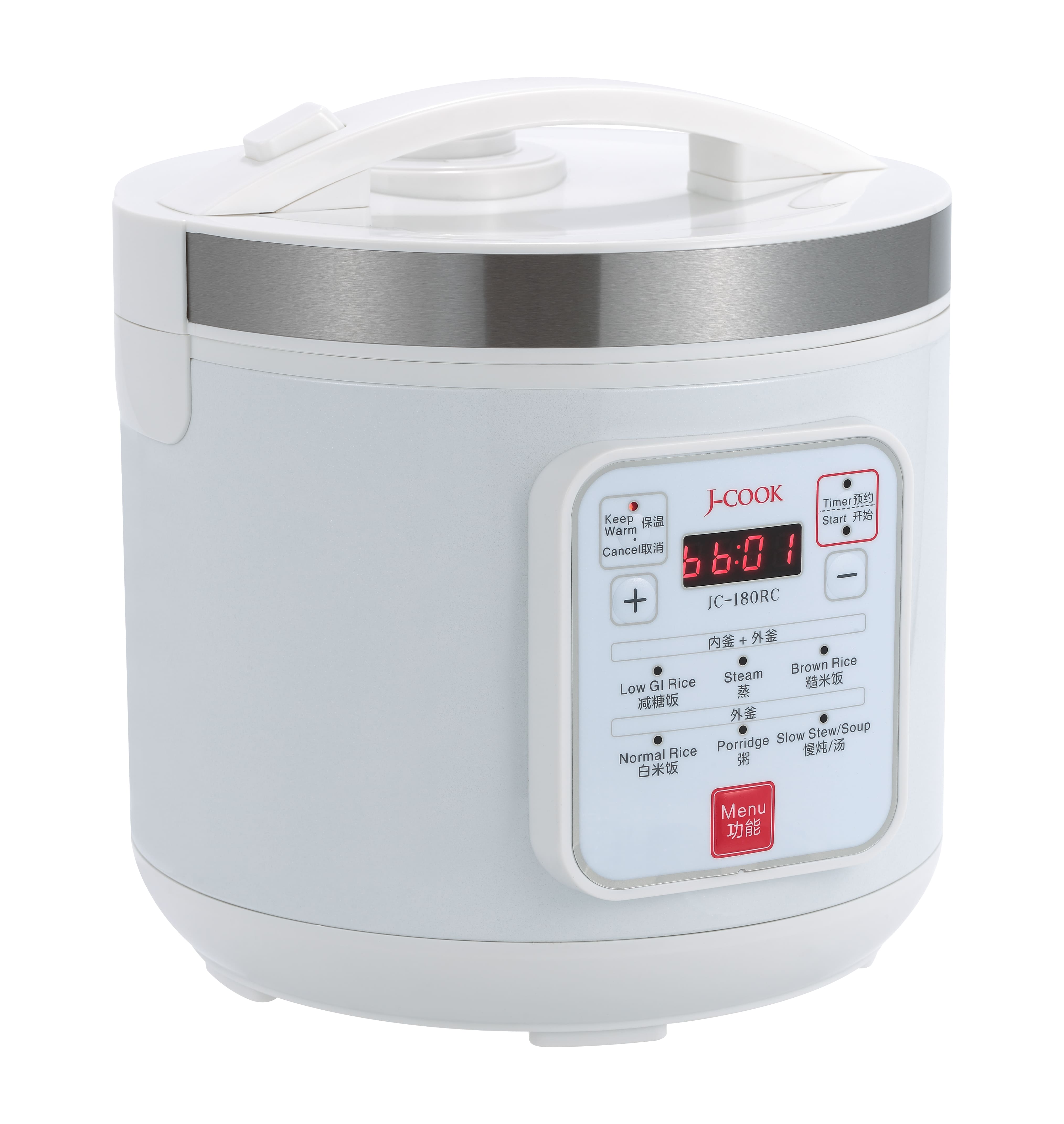 J-Cook 1.8L Low GI Rice Cooker JC180RC