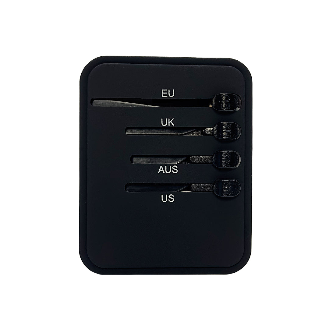 Worldwide USB Travel Adaptor MS-R34 (3 USB & 1 Type C)