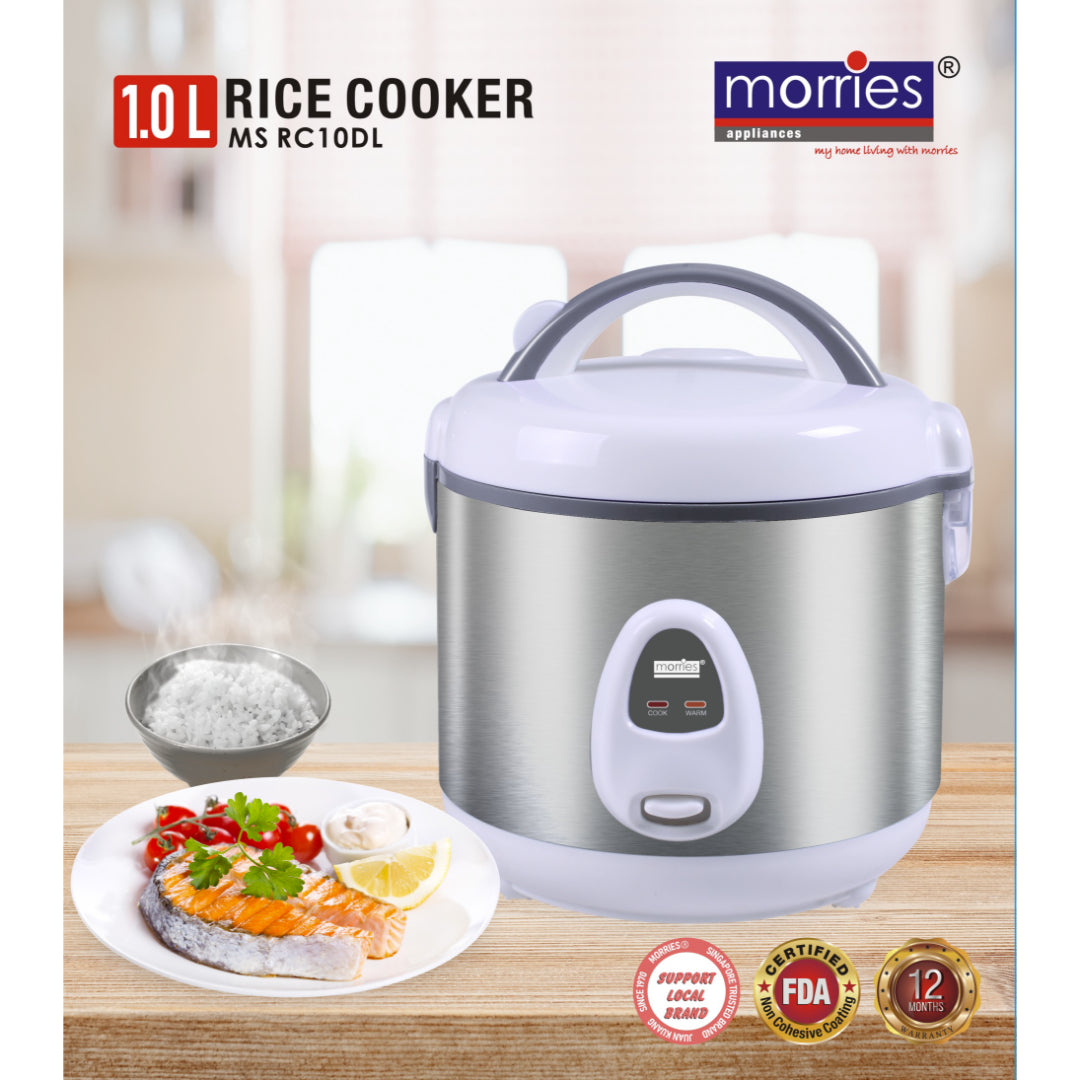 MS RC 10DL 1.0L MINI RICE COOKER W/STEAMER