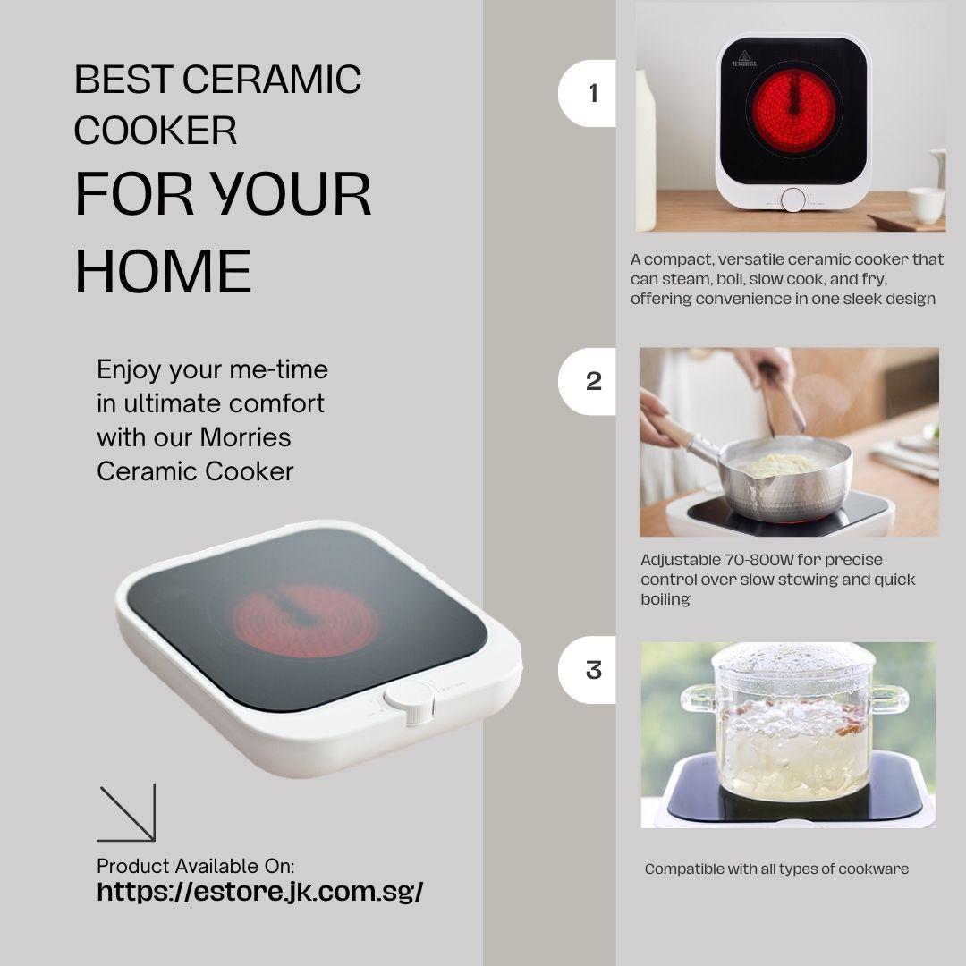 800W Compact Ceramic Cooker MS-0888CIC