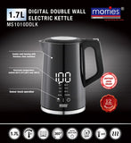 1.7L Digital Double Wall Electric Kettle MS1010DDLK