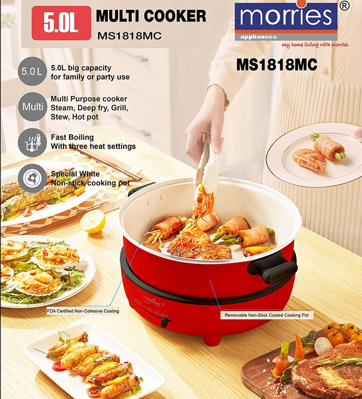 5L Multi Cooker MS1818MC