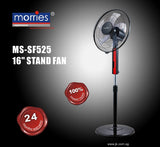 Stand Fan MS-SF525/ MS525SFTR 16 inch 5 fan blade