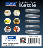 5L STAINLESS STEEL KETTLE MS 822SS (UK STRIX CONTROLLER)