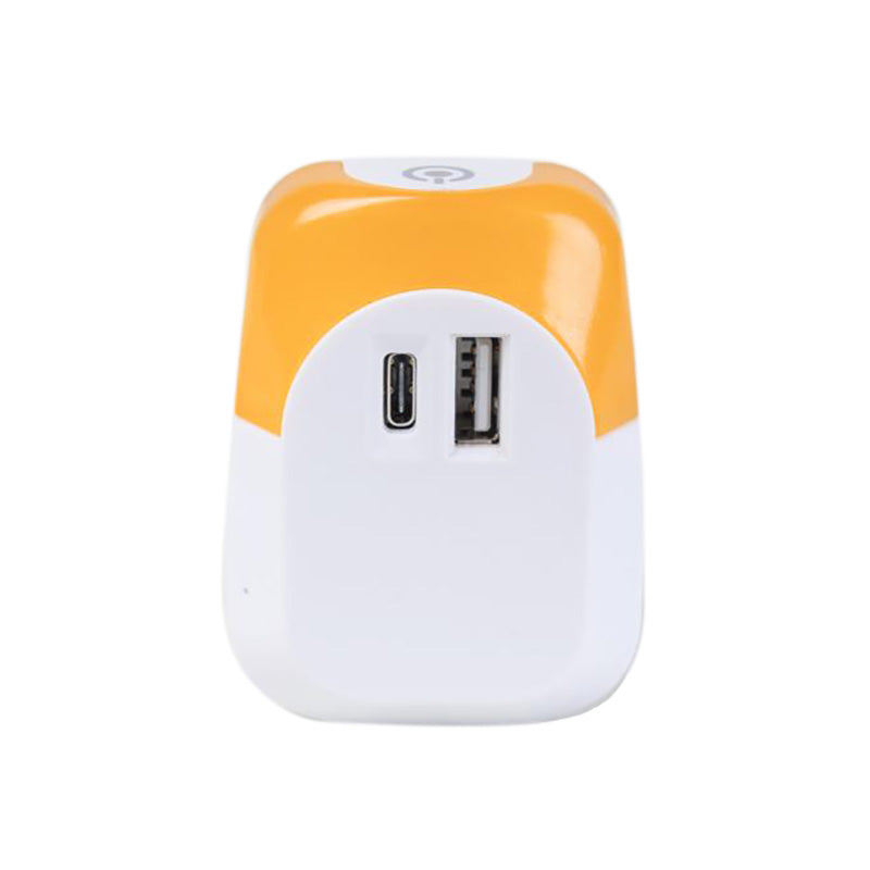 USB/Type C Wall Charger With Night Light MS2001USB/C & MS4001USB