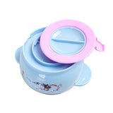 Children Kids Stainless Steel Food Bowl Lunchbox with suction